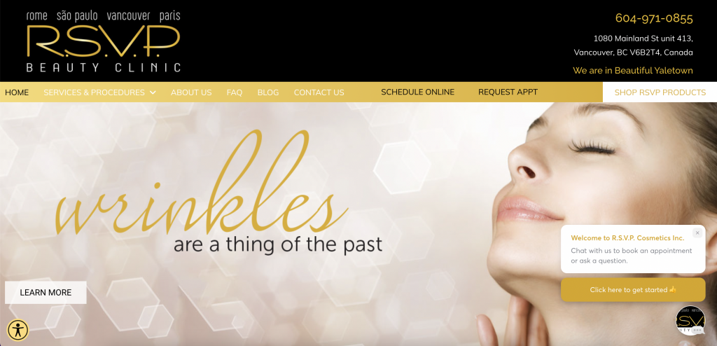R.S.V.P. Beauty Clinic Botox in Vancouver, BC