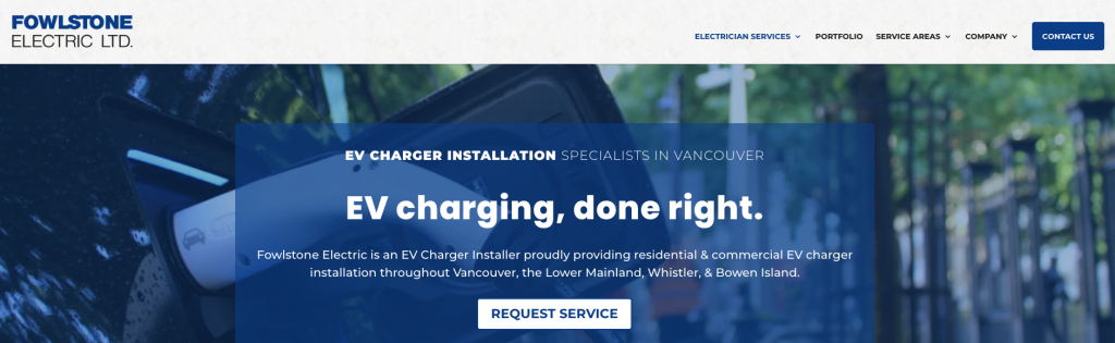 Flowstone EV CHARGER INSTALLATION SPECIALISTS IN VANCOUVER