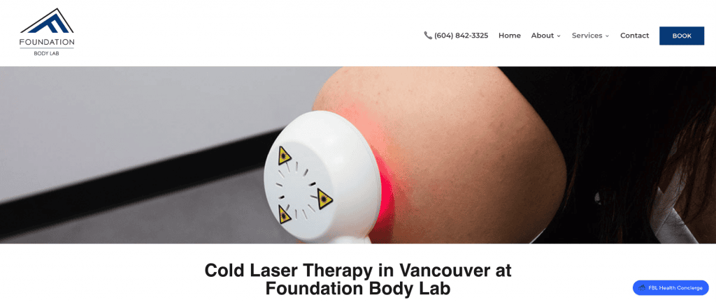 Cold Laser Therapy in Vancouver - Foundation Body Lab