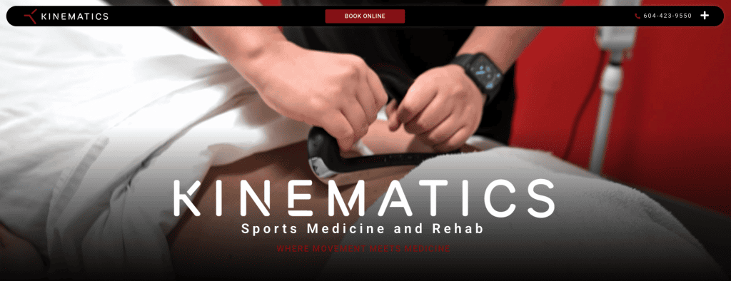 Kinematics Sports Medicine and Rehab