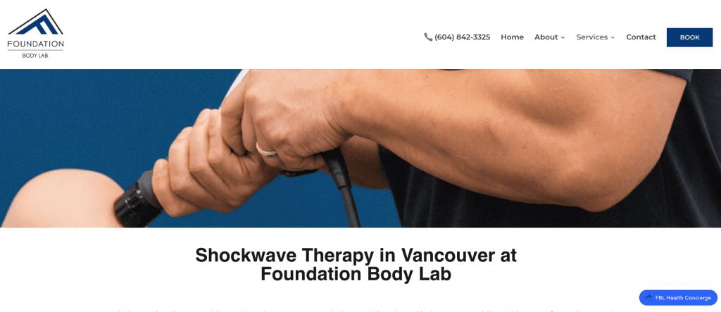 Best Shockwave Therapy Clinics in Vancouver - Foundation Body Lab